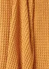 Orange Chenille Throw (130cm x 150cm) Image 2