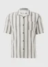 Ecru Stripe Cheesecloth Shirt - S Image 4