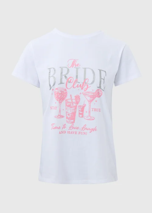 White Bride Club T-Shirt - 8 Image 5