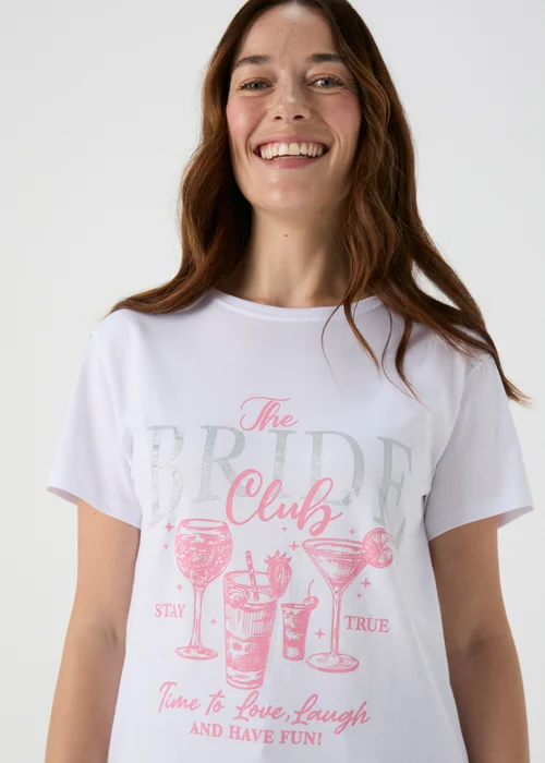 White Bride Club T-Shirt - 8 Image 3