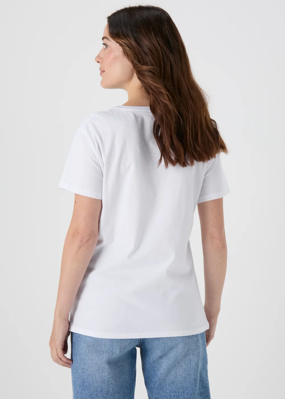 White I Do Crew T-Shirt - Size 8 Image 2