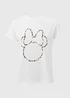 Disney White Minnie T-Shirt - Size 8 Image 5