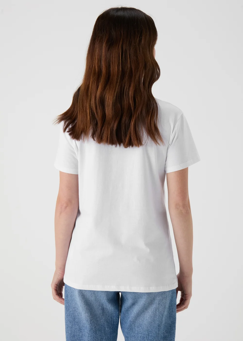 Disney White Minnie T-Shirt - Size 8 Image 2