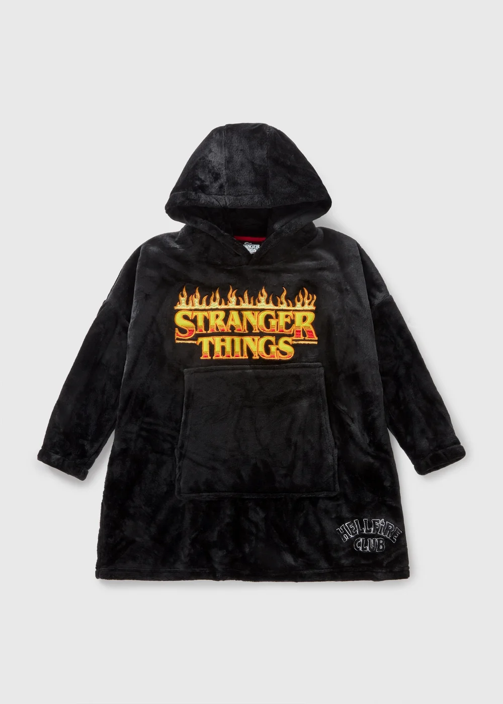 Stranger Things Blanket Hoodie for Adults and Teens - Cozy Oversized Fleece Hoodie One Size Sherpa Hood - Gifts For Her, Black/Red, One Size Stranger Things Blanket Hoodie for Adults and Teens - Cozy Oversized Fleece Hoodie One Size Sherpa Hood - Gifts For Her, Black/Red, One Size