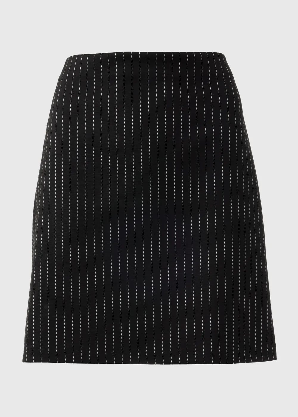 Et Vous Black Stripe Ponte Mini Skirt - Size 8 Image 4