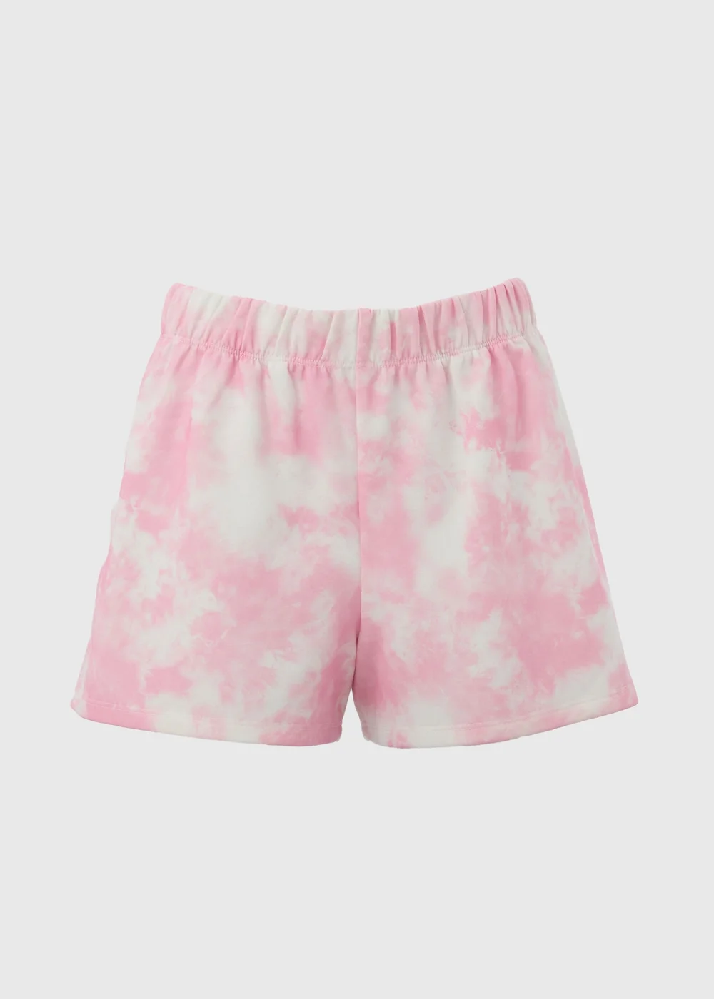 Pink Acid Wash Shorts - S Image 5