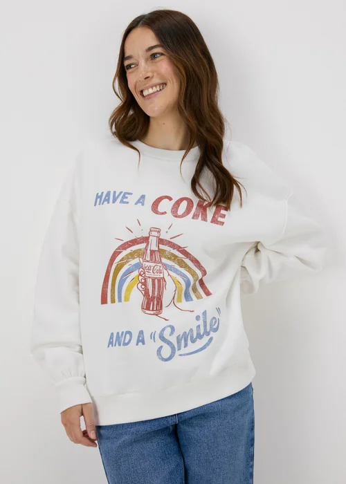 Stone Coca Cola Sweatshirt - S Image 1