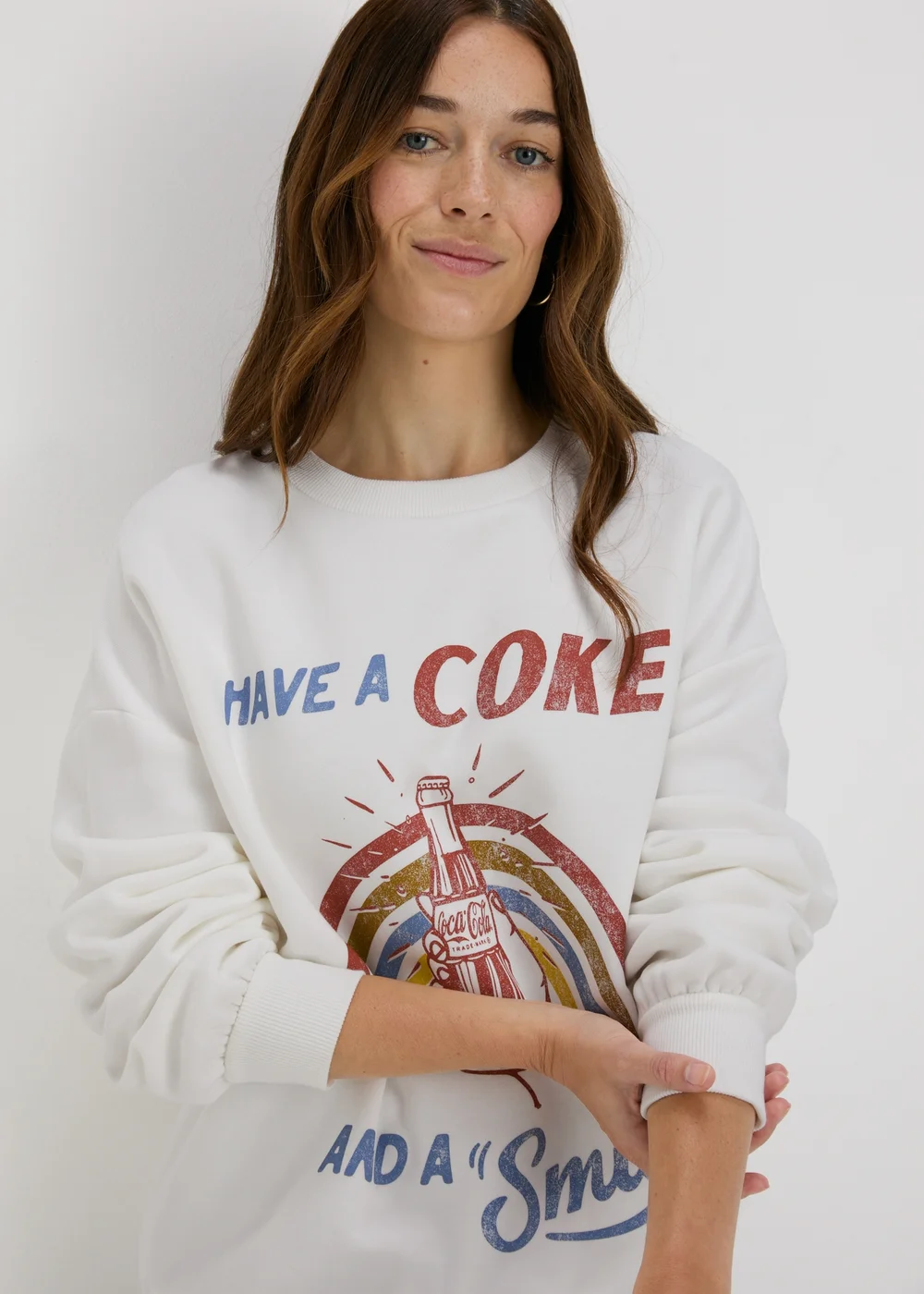 Stone Coca Cola Sweatshirt - S Image 3