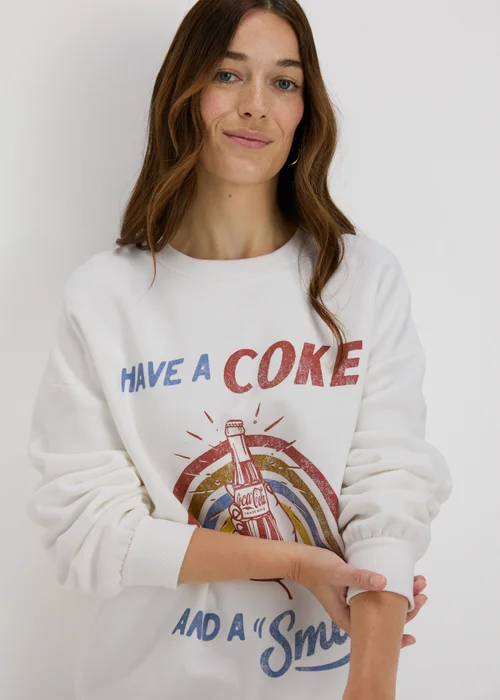 Stone Coca Cola Sweatshirt - S Image 3