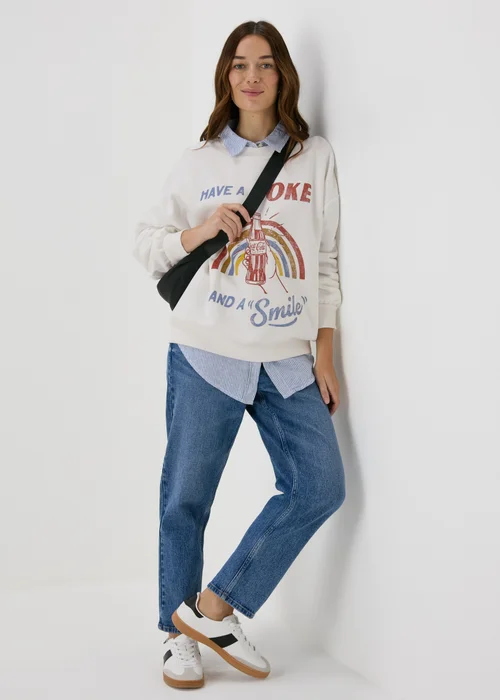 Stone Coca Cola Sweatshirt - S Image 4