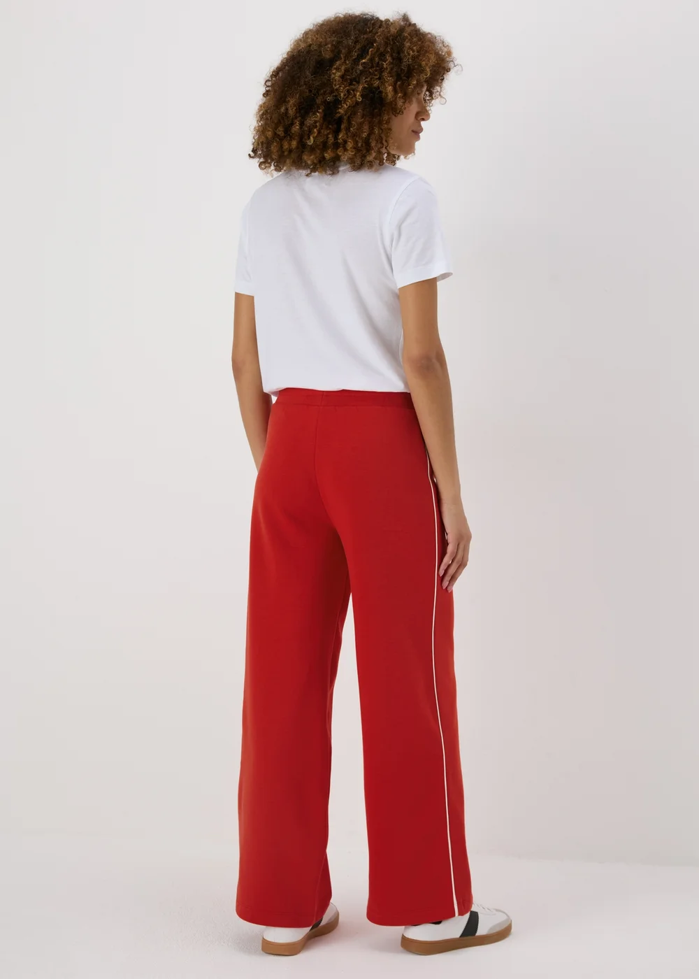 Red Side Stripe Joggers - S Image 2