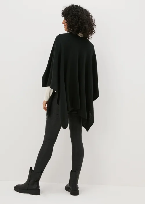 Black Sequin Shawl - One Size Image 2