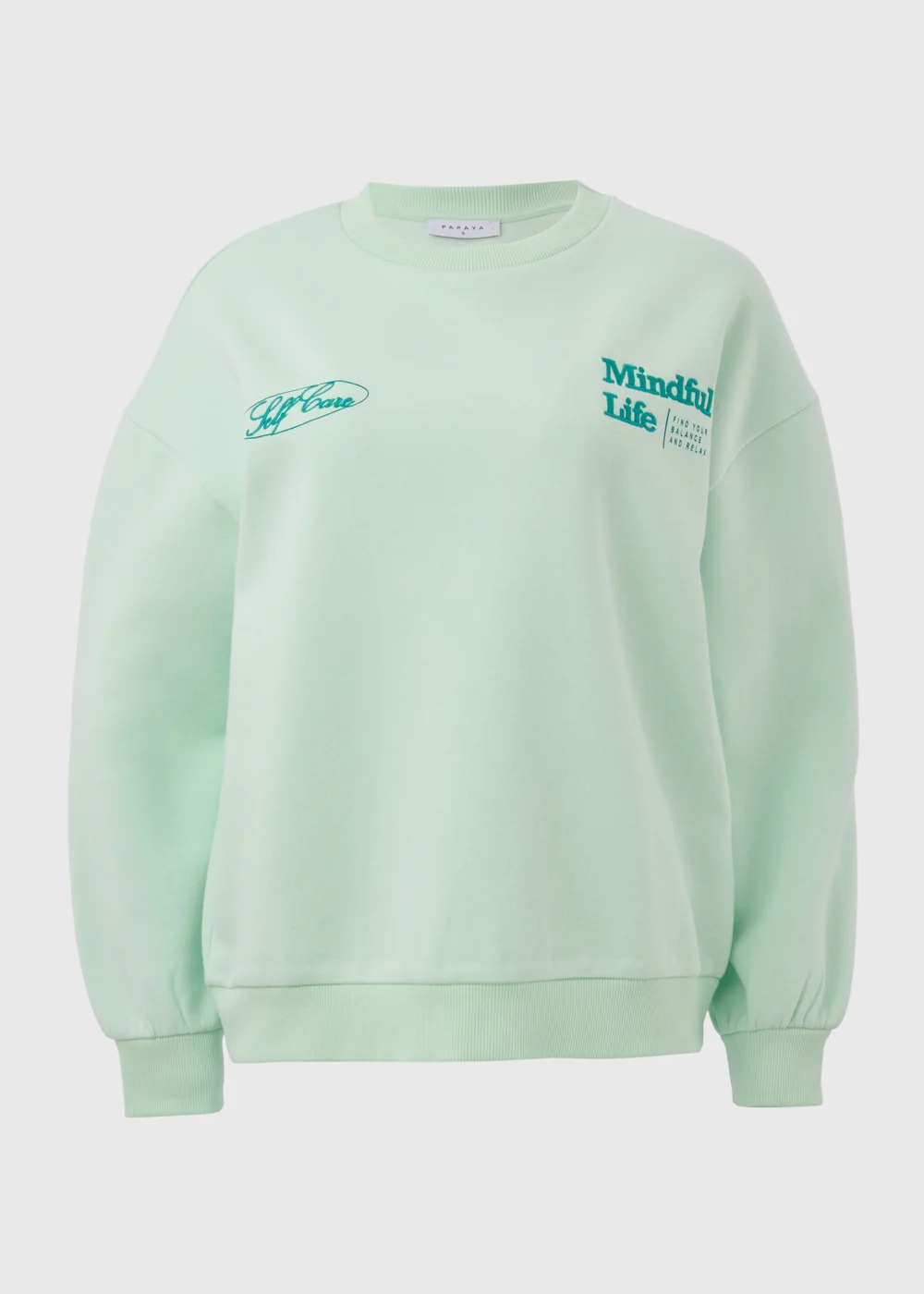 Green Vintage Graphic Sweatshirt - S Image 5