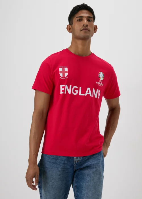 Red England T-Shirt - S Image 4