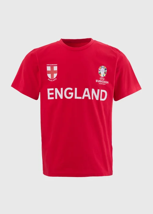 Red England T-Shirt - S Image 5