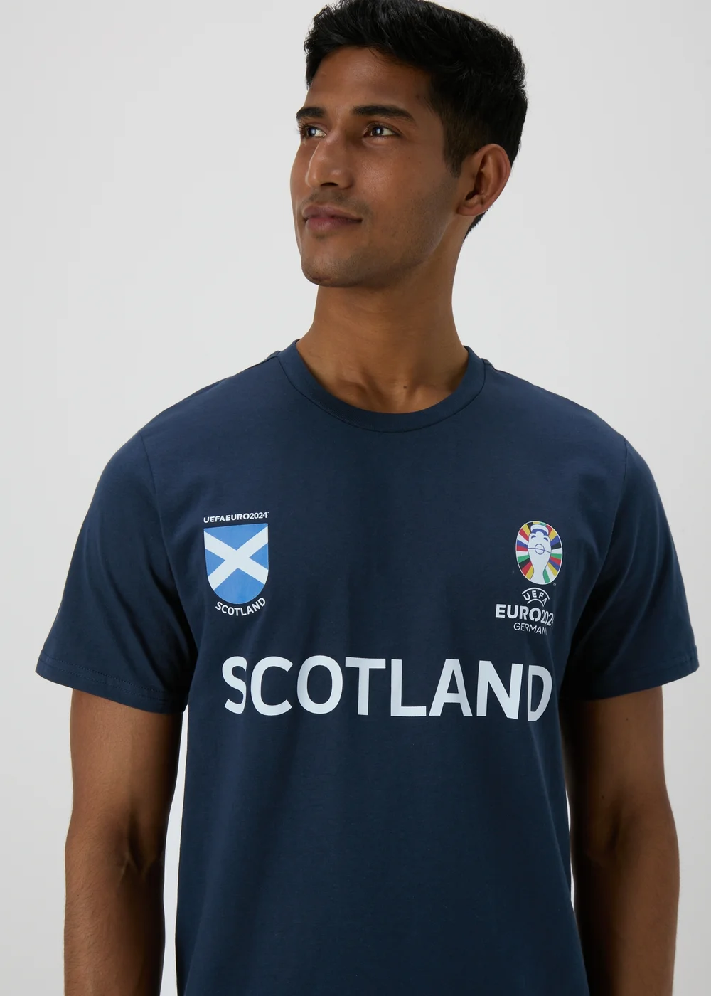 Navy Scotland Football T-Shirt - S Image 1