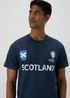 Navy Scotland Football T-Shirt - S Image 1