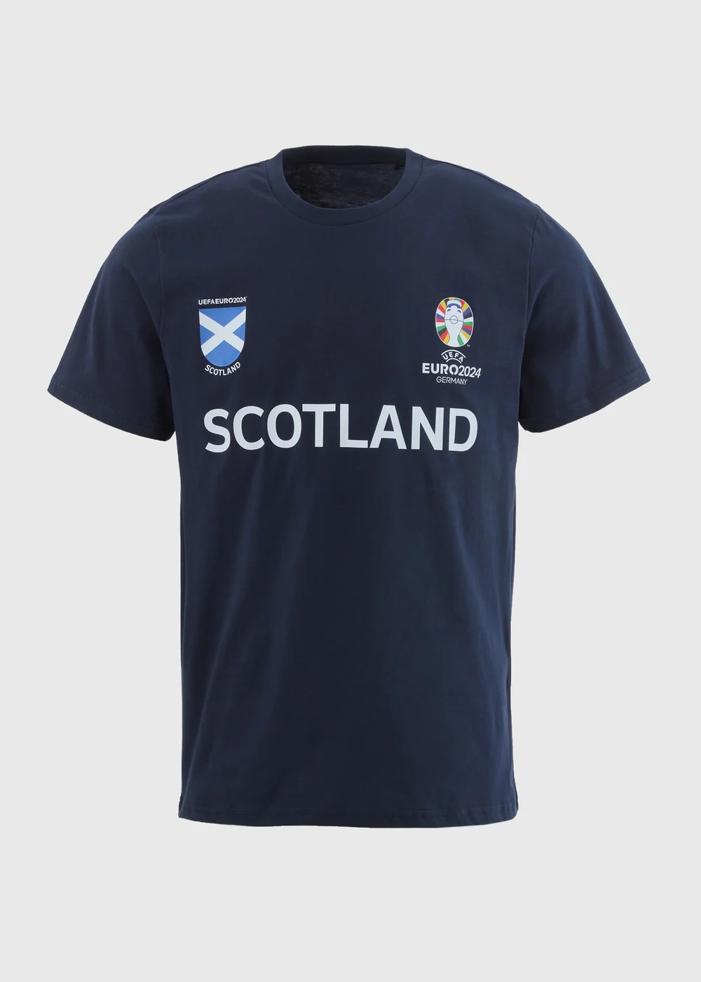 Navy Scotland Football T-Shirt - S Image 5
