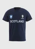 Navy Scotland Football T-Shirt - S Image 5