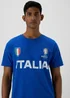 Blue Italy Football T-Shirt - S Image 3