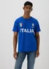 Blue Italy Football T-Shirt - S Image 1