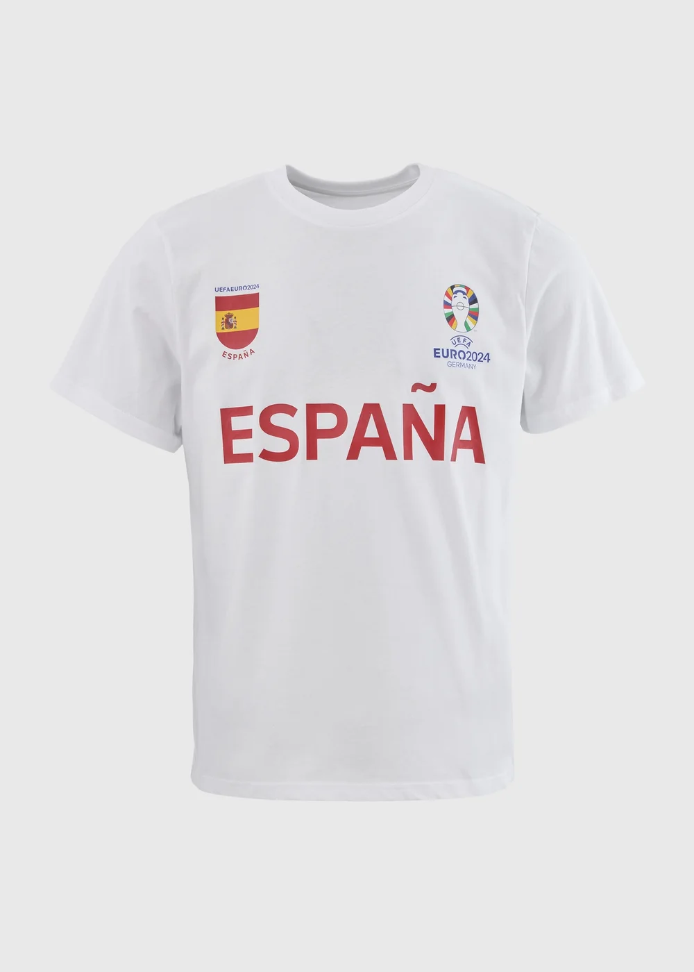 White Espana Football T-Shirt - S Image 5