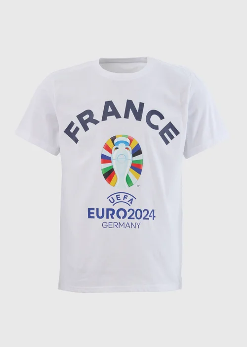White France Football T-Shirt - S Image 5