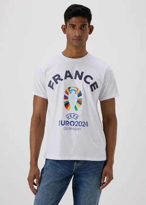White France Football T-Shirt - S Image 4