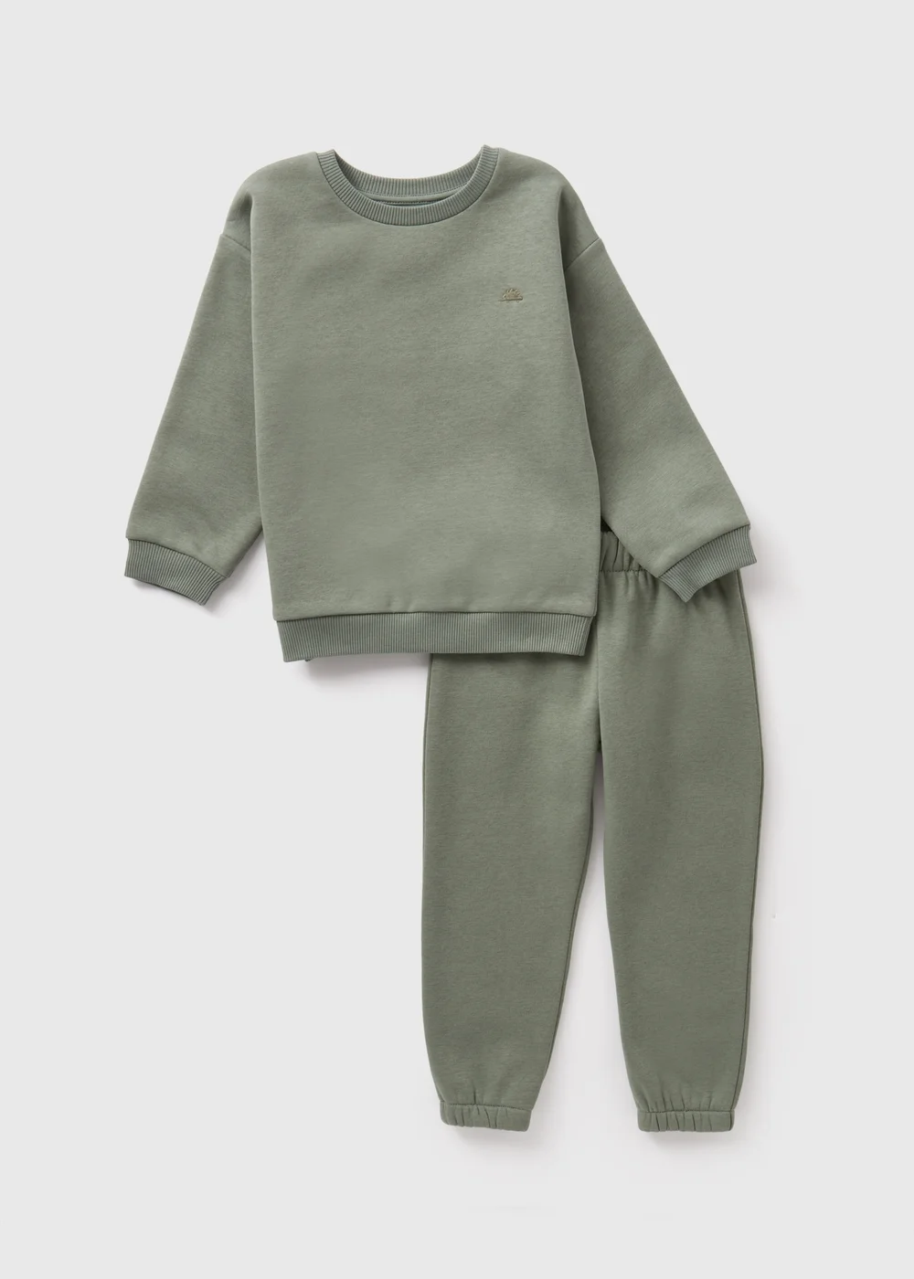 Boys Green Sweatshirt & Jogging Bottoms Set (1-7yrs) - 1 half year to 2 Image 1