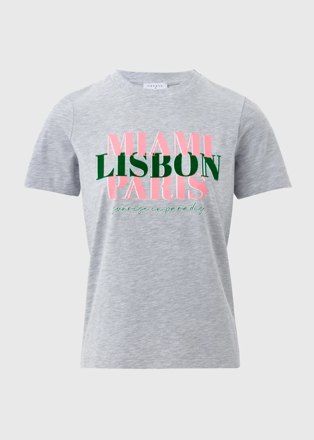 Grey City Graphic T-Shirt - Size 8 Image 5