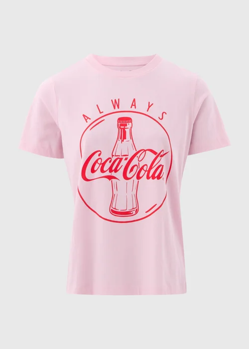 Pink Coca Cola T-Shirt - Size 8 Image 5