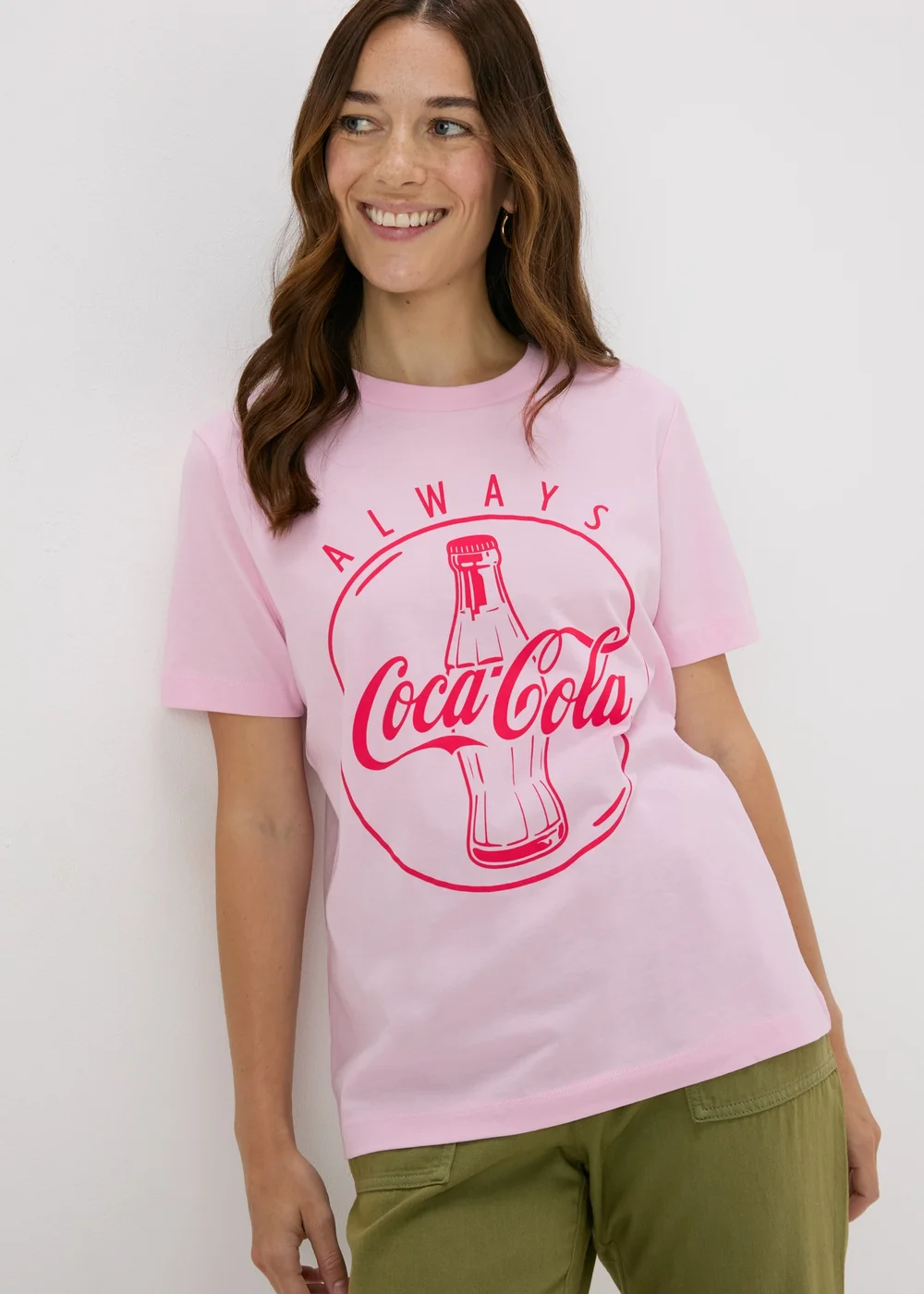 Pink Coca Cola T-Shirt - Size 8 Image 3
