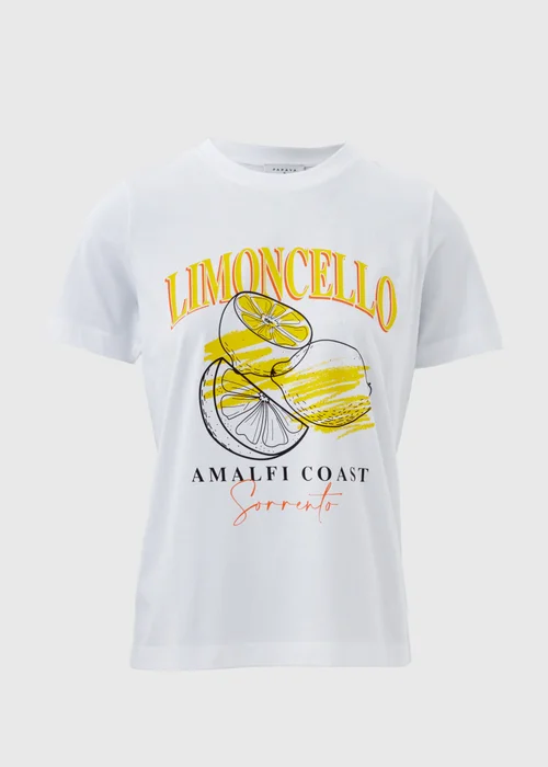 White Lemon Graphic T-Shirt - 8 Image 5