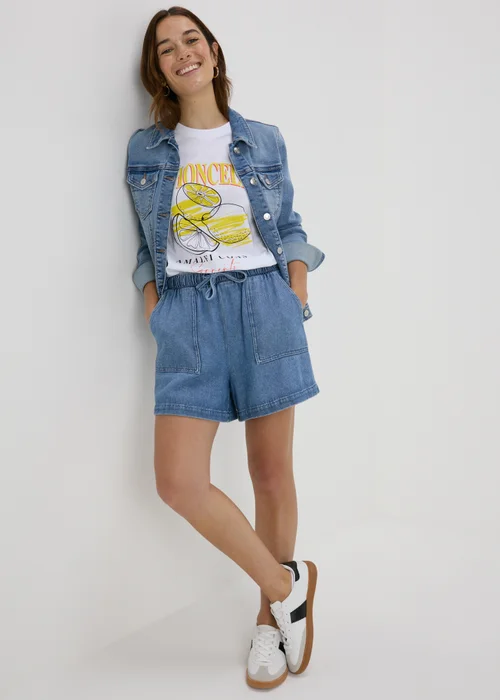 White Lemon Graphic T-Shirt - 8 Image 1