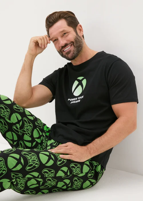 XBOX Black Pyjama Set - Extra small Image 1