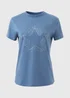 Blue Star Graphic T-Shirt - Size 8 Image 5