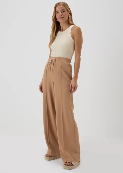 Camel Seam Detail Trousers - 8 Image 1