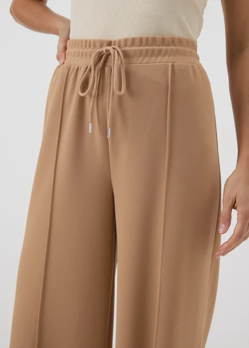 Camel Seam Detail Trousers - 8 Image 3