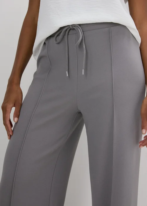 Grey Seam Detail Trousers. - 8 Image 3