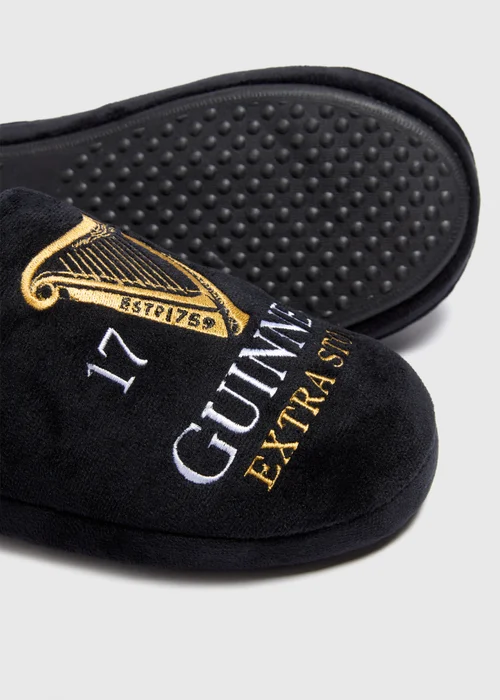 Guinness Black Mule Slippers - 7-8 Image 2