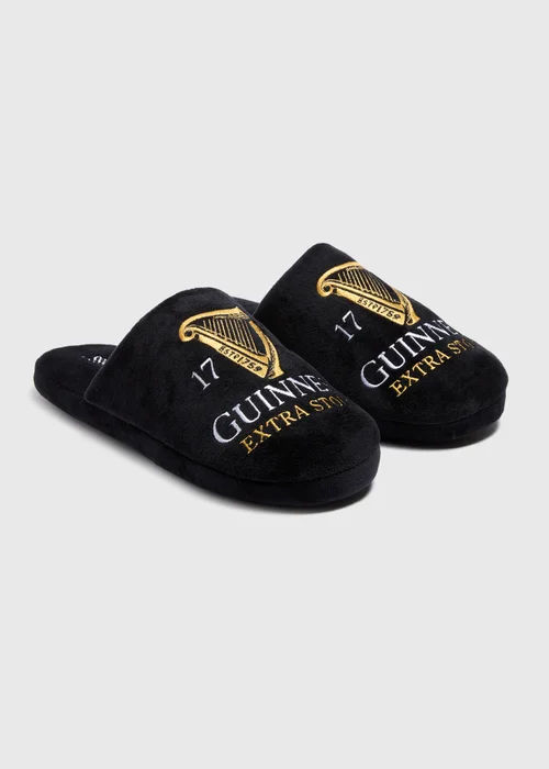 Guinness Black Mule Slippers - 7-8 Image 1
