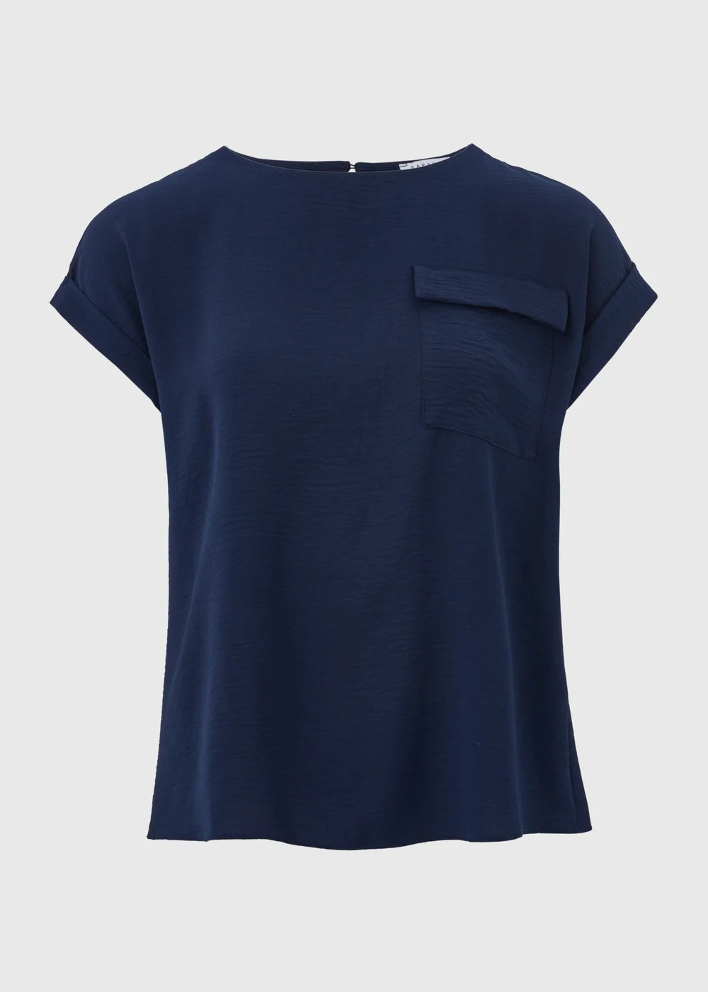 Navy Pocket Front T-Shirt - 8 Image 5