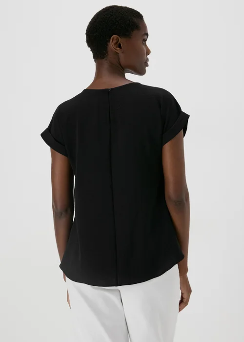 Black Pocket Front T-Shirt - Size 8 Image 2