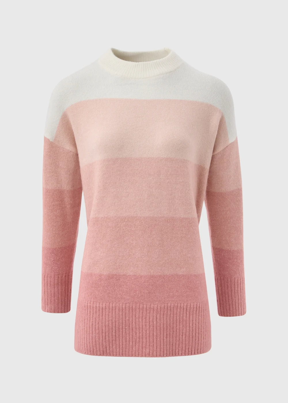 Pink Stripe Knitted Tunic - XS Image 4