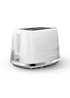 Tower Solitaire White 2 Slice Toaster - One Size Image 1
