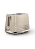 Tower Solitaire 2 Slice Toaster Grey Chrome Accents - One Size Image 1