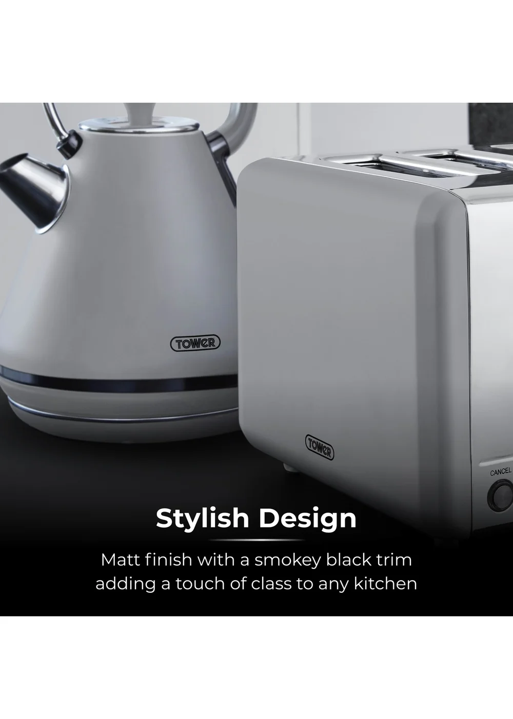 Tower Sera 4 Slice Toaster - One Size Image 3