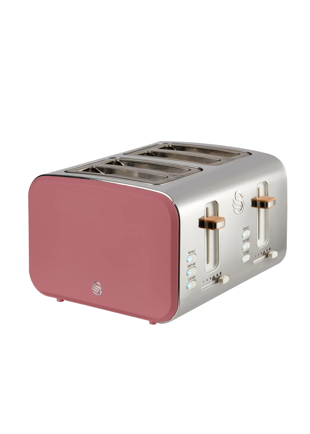 Swan 4 Slice Nordic Style Toaster - One Size Image 1
