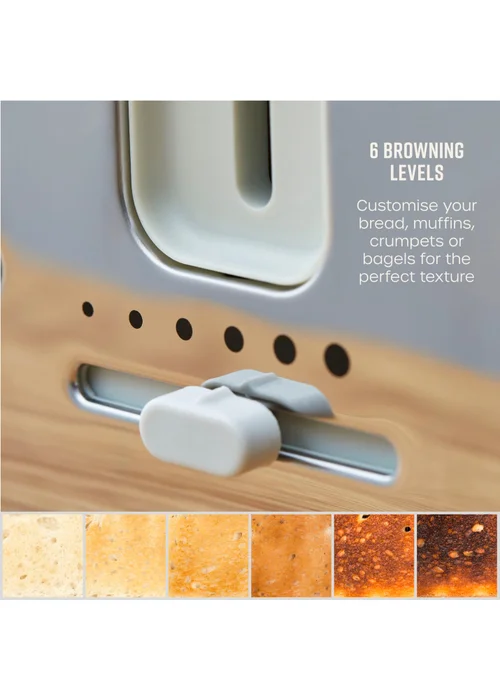Swan 4 Slice Nordic Style Toaster - One Size Image 4