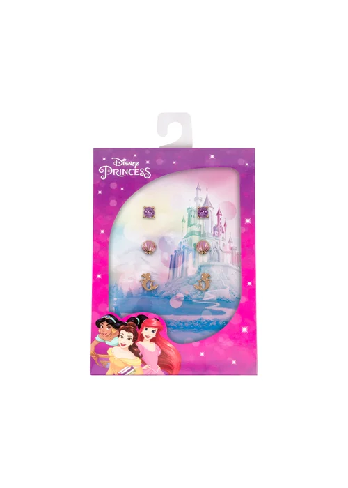 Disney Princess The Little Mermaid Trio Earring Set - One Size Image 5